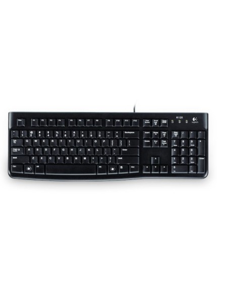 Logitech Keyboard K120 for Business teclado USB QWERTZ Alemán Negro