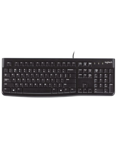 Logitech Keyboard K120 for Business teclado Universal USB QWERTY Español Negro