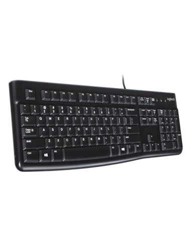 Logitech Keyboard K120 for Business teclado Universal USB QWERTY Español Negro