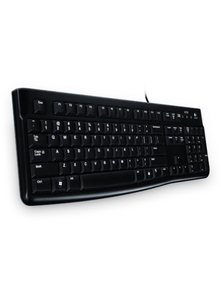Logitech Keyboard K120 for Business teclado Universal USB Ucranio Negro