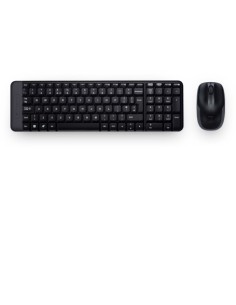 Logitech Wireless Combo MK220 teclado Ratón incluido Oficina USB Español Negro 2