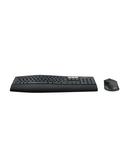 Logitech 920-008221 teclado Ratón incluido Universal RF Wireless + Bluetooth QWERTZ Alemán Negro