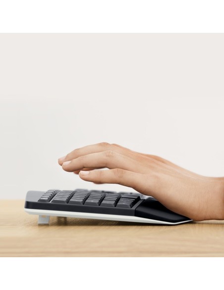 Logitech 920-008221 teclado Ratón incluido Universal RF Wireless + Bluetooth QWERTZ Alemán Negro