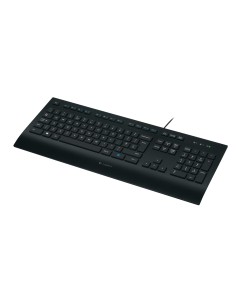 Logitech K280E Pro f  Business teclado Oficina USB QWERTZ Alemán Negro