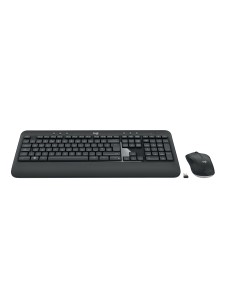 Logitech 920-008684 teclado Ratón incluido Universal RF inalámbrico QWERTY Inglés del Reino Unido Negro, Blanco