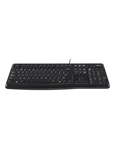 Logitech Keyboard K120 for Business teclado Universal USB Hebreo Negro