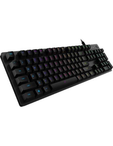 Logitech G 920-008940 teclado Juego USB AZERTY Francés Carbono