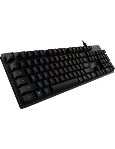 Logitech G 920-008940 teclado Juego USB AZERTY Francés Carbono