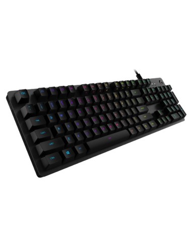 Logitech G 920-009343 teclado Juego USB QWERTY Italiano Carbono