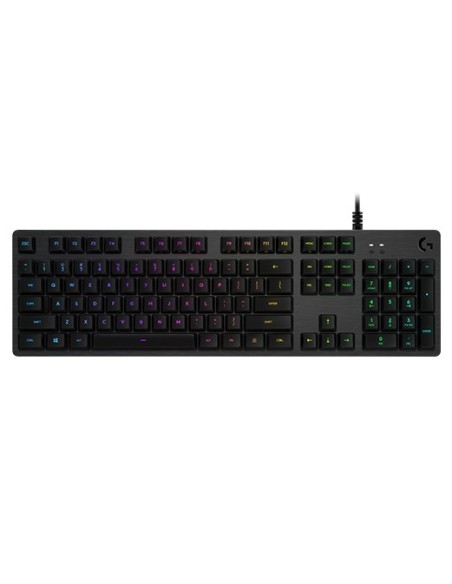 Logitech G 920-009344 teclado Juego USB QWERTY Español Carbono