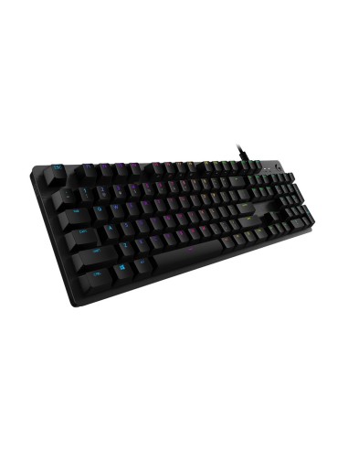 Logitech G 920-009344 teclado Juego USB QWERTY Español Carbono