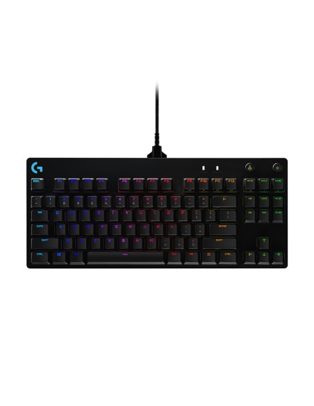 Logitech G PRO teclado Juego USB QWERTY Internacional de EE.UU. Negro