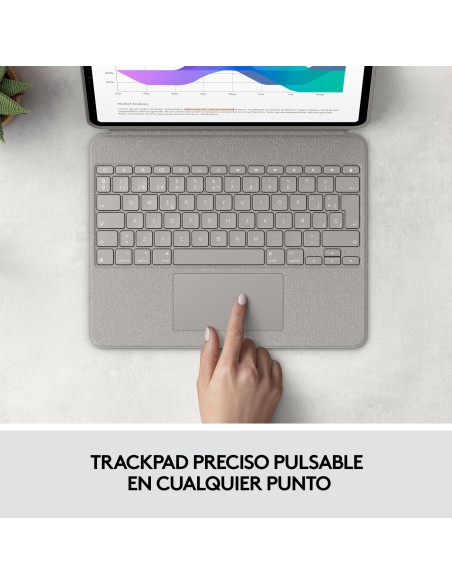 Logitech 920-010219 teclado para móvil QWERTY Español Smart Connector Arena