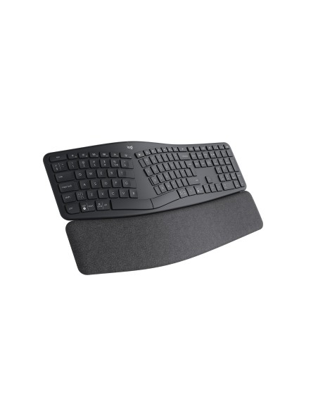 Logitech ERGO K860 teclado Oficina Bluetooth QWERTZ Suizo Grafito