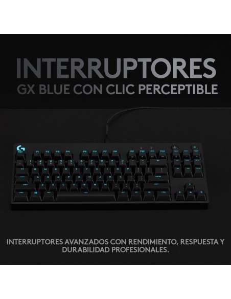 Logitech G 920-010593 teclado Juego USB QWERTY Español Negro