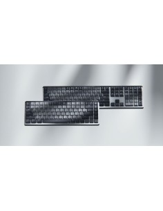 Logitech Master 920-010758 teclado Oficina RF Wireless + Bluetooth QWERTY Internacional de EE.UU. Grafito