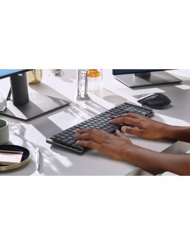 Logitech Master 920-010758 teclado Oficina RF Wireless + Bluetooth QWERTY Internacional de EE.UU. Grafito