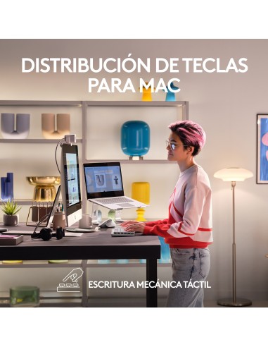 Logitech Master 920-010799 teclado Oficina RF Wireless + Bluetooth QWERTY Internacional de EE.UU. Gris