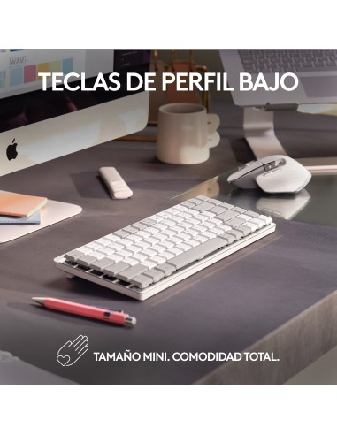 Logitech Master 920-010799 teclado Oficina RF Wireless + Bluetooth QWERTY Internacional de EE.UU. Gris
