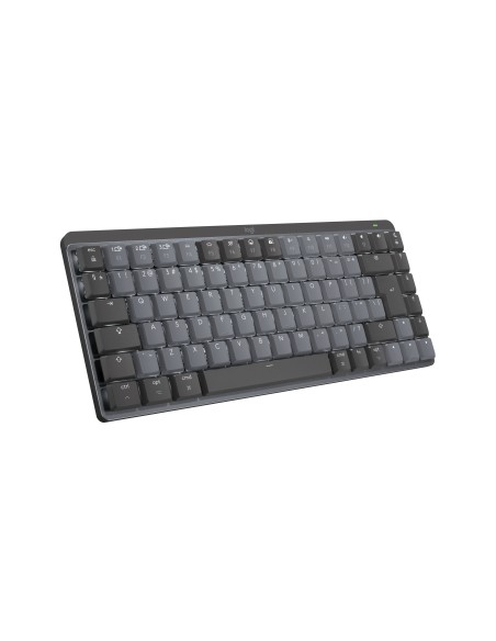 Logitech Master 920-010837 teclado Oficina RF Wireless + Bluetooth QWERTY Internacional de EE.UU. Gris