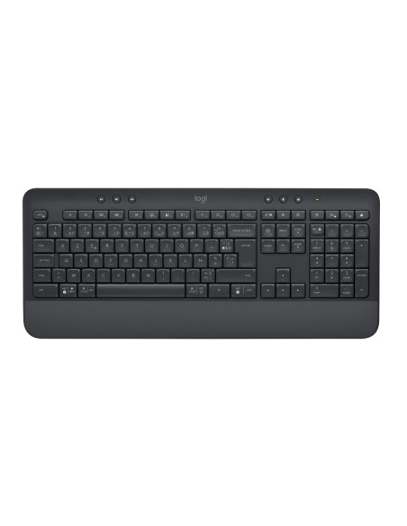 Logitech 920-010914 teclado Oficina Bluetooth AZERTY Francés Grafito