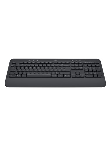 Logitech 920-010914 teclado Oficina Bluetooth AZERTY Francés Grafito