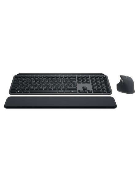 Logitech 920-010931 teclado Ratón incluido Oficina RF Wireless + Bluetooth QWERTY Nórdico Grafito