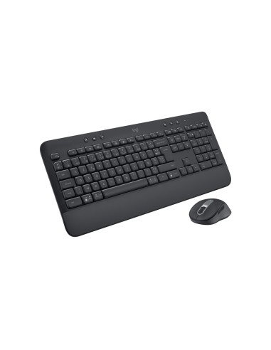 Logitech 920-010995 teclado Ratón incluido Oficina Bluetooth AZERTY Francés Grafito