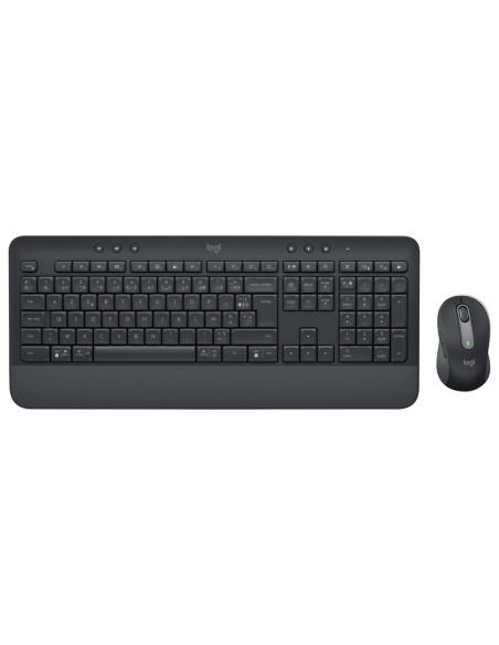 Logitech 920-010995 teclado Ratón incluido Oficina Bluetooth AZERTY Francés Grafito