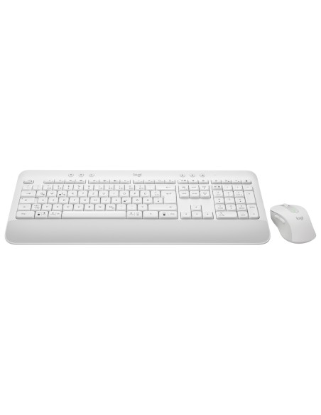 Logitech 920-011022 teclado Ratón incluido Oficina Bluetooth QWERTZ Alemán Blanco
