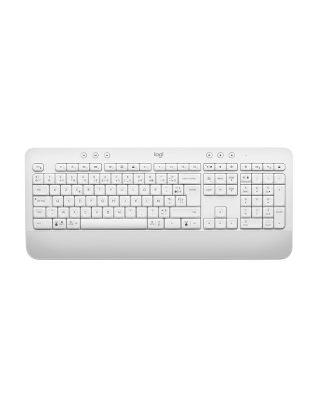 Logitech 920-011023 teclado Ratón incluido Oficina Bluetooth AZERTY Francés Blanco