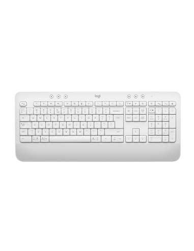 Logitech 920-011032 teclado Ratón incluido Oficina Bluetooth QWERTY Internacional de EE.UU. Blanco