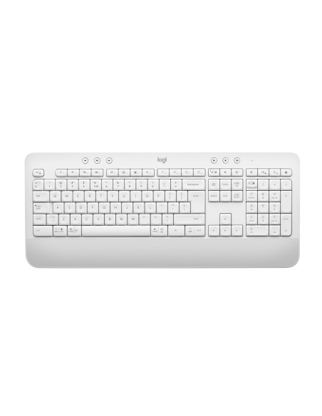 Logitech 920-011032 teclado Ratón incluido Oficina Bluetooth QWERTY Internacional de EE.UU. Blanco