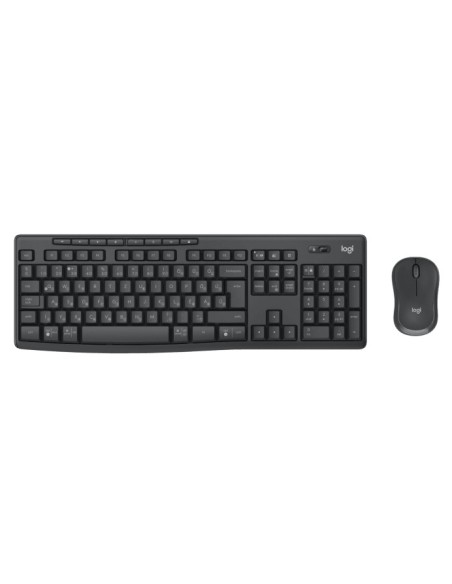 Logitech MK370 Combo for Business teclado Ratón incluido Oficina RF Wireless + Bluetooth QWERTY Portugués Grafito