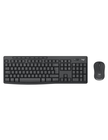 Logitech 920-012077 teclado Ratón incluido Oficina Bluetooth QWERTY Internacional de EE.UU. Grafito