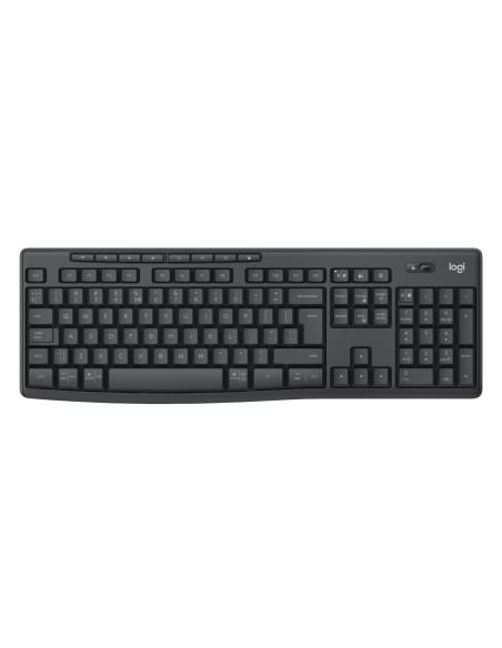 Logitech 920-012077 teclado Ratón incluido Oficina Bluetooth QWERTY Internacional de EE.UU. Grafito