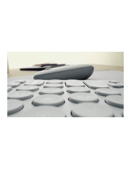 Logitech 920-012233 teclado Ratón incluido Universal RF Wireless + Bluetooth QWERTY Inglés del Reino Unido Grafito