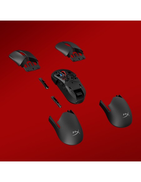 HyperX Pulsefire Saga Pro  ratón gaming inalámbrico (negro)