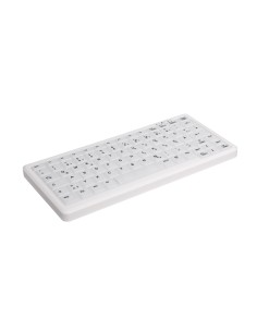 Contour Design Active Key AK-C4110 teclado Médico USB QWERTY Inglés de EE. UU. Blanco 2