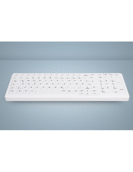 Contour Design Active Key AK-C7000F teclado Oficina USB Español Blanco