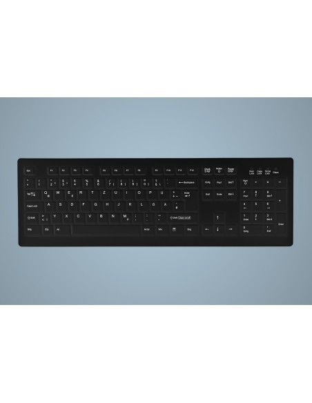 Contour Design Active Key AK-C8100 teclado Médico USB Inglés de EE. UU. Negro