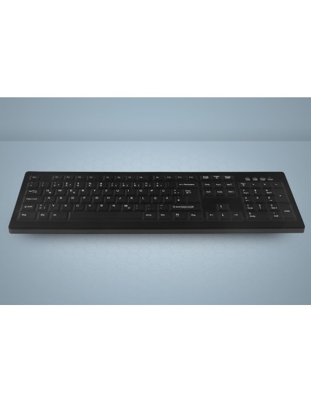 Contour Design Active Key AK-C8100 teclado Médico USB Inglés de EE. UU. Negro