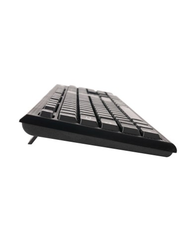 Tacens Anima AK0 - Teclado profesional (membrana, pulsación optimizada, diseño ecológico, USB 2.0, Mac Linux Windows