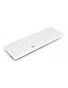 Urban Factory AKB69UF teclado Médico USB QWERTY Español Blanco 2
