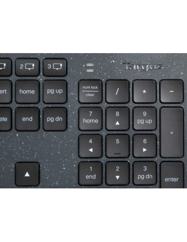 Targus Sustainable Energy Harvesting EcoSmart teclado Universal Bluetooth QWERTZ Alemán Negro
