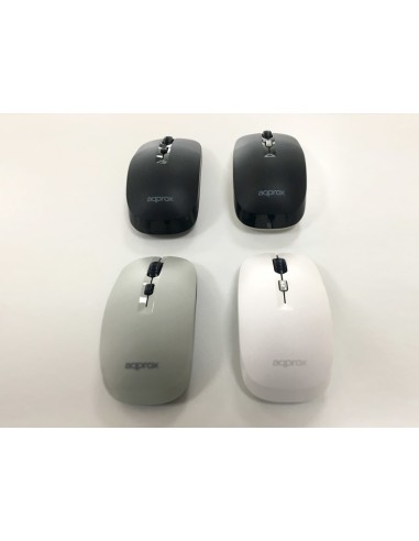 Approx XM180 ratón Oficina mano derecha RF inalámbrico Óptico 1600 DPI