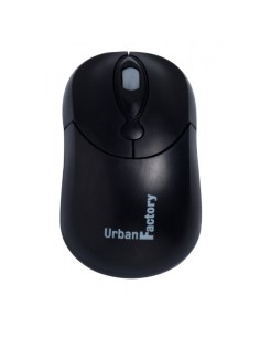 Urban Factory Big Crazy Mouse ratón Oficina Ambidextro USB tipo A Óptico 800 DPI