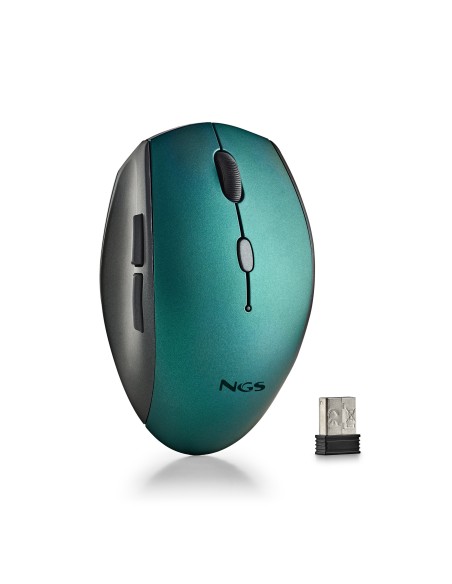 NGS BEE ratón Oficina mano derecha RF inalámbrico Óptico 1600 DPI
