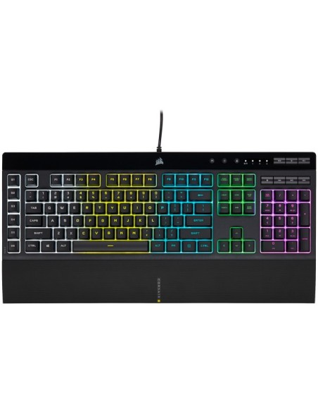 Corsair K55 RGB PRO teclado Juego USB QWERTY Español Negro