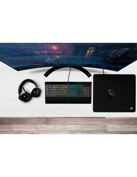 Corsair K55 RGB PRO teclado Juego USB QWERTY Español Negro